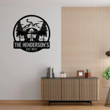 ustom Camping Name Metal Wall Art For Campsite Decor Happy Campers Sign Camper Gift Camping Sign Happy Campers Sign