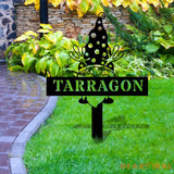 Welcome Garden Gnomes Custom Name Gartenschilder Garden Metal Stake Personalized Name Yard Sign Outdoor Door Garden