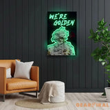 ’We’re Golden’ Neon x Acrylic Artwork
