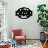 Whiskey Bar Sign Metal Wall Art Outdoor Home Bar Sign Whiskey Bar Metal Name Sign hiskey Metal Shop Sign Whiskey Drinks