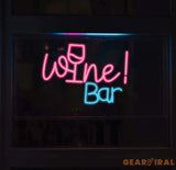 Wine Neon Sign Custom Neon Sign Wine Lover Art Decor Wine Wall Decor Bar Decor Cheers Neon Sign Bar backdrop Party