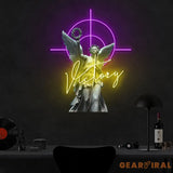 Winged Victory Neon x Acrylic Artwork