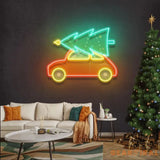 Xmas is Coming LED Neon Acrylic Artwork