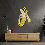Yum Banana Led Neon Acrylic Artwork