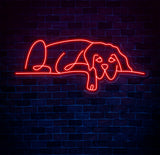 Dog Neon Sign, Dog Led Sign, Pet neon sign, Animal Neon, Dog Lover Gift, Neon sign Nursery, Dog Wall Art, Dog Wall Decor