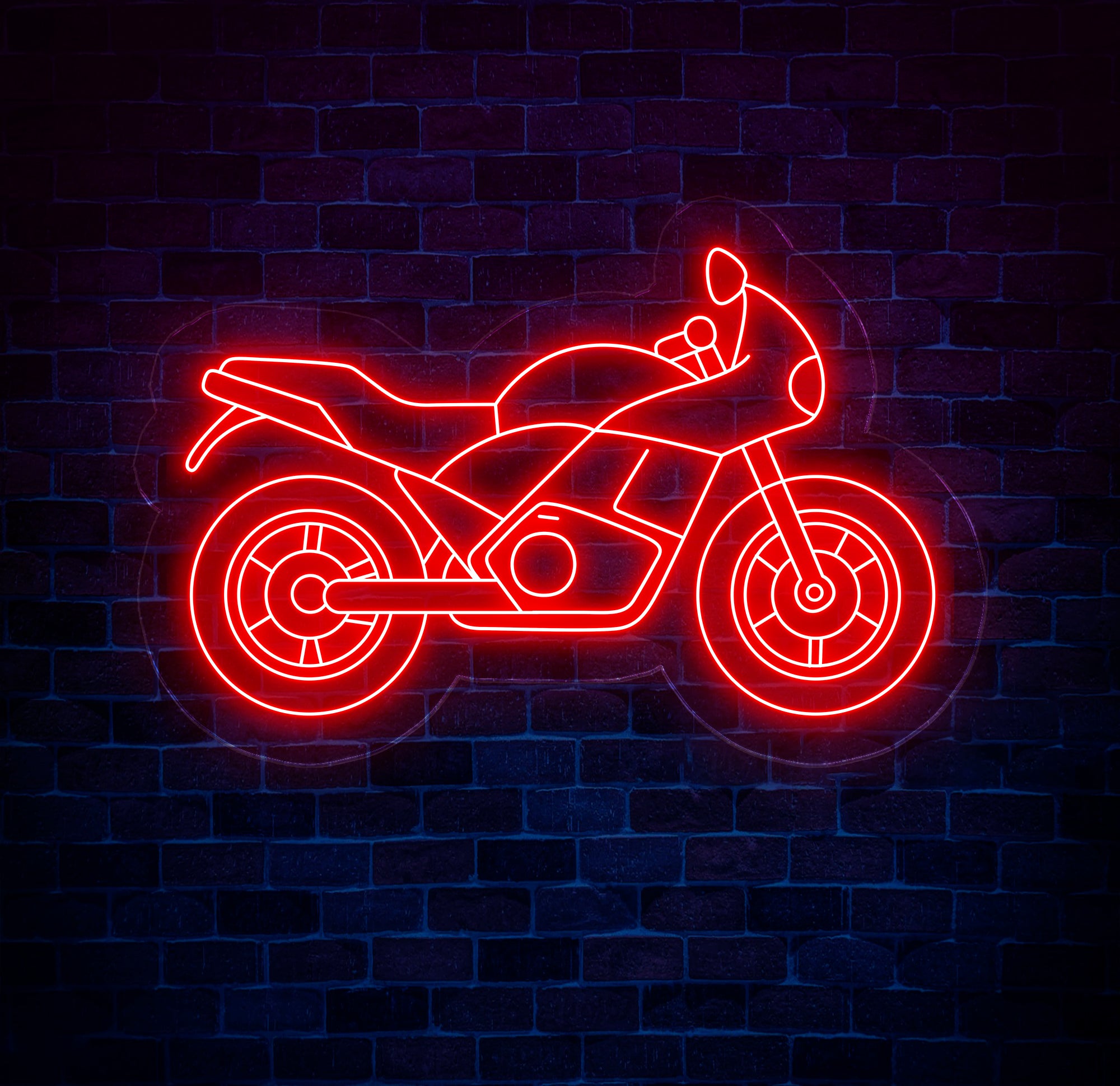 Custom Motorcycle Neon Sign – Stylish Neon Wall Art for Bikers, Garage, or Man Cave – Perfect Neon Decor for Motorcycle Enthusiasts