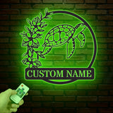 Custom Turtle Name Sign, Personalized Beach House Sign, Beach Sign, Beach House Decor, Sea Turtle Sign, Beach House Sign, Sea Turtle Art
