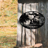 Custom Horse Ranch Sign, Personalized Metal Farm Sign, Ranch and Farm Decor, Farming Signs, Horse Sign Gift for Her, Rustic Home Decor