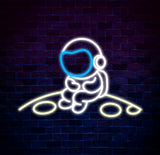 Astronaut Neon Sign, Large Spaceman Sitting On The Planet LED Neon Sign, Big Neon Light Sign, Kid Room Decor, Birthday Gifts