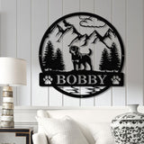 Rotweiler Metal Sign, Custom Dog Name Sign, Dog Memorial Gift, Rotweiler Wall Decor, Dog Lovers Wall Art, Pet Lover Gift, Dog Mom Gifts