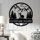 Custom Welsh Corgi Terrier Metal Sign, Dog Name Sign, Corgi Wall Decor, Dog Lovers Wall Art, Pet Lover Gift, Dog Mom Gifts