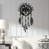 Custom Wolf Dream Catcher Metal Wall Art with Led Lights, Dreamcatcher Wall Hanging, Dreamcatcher Decor, Christmas gifts, Cabin Sign