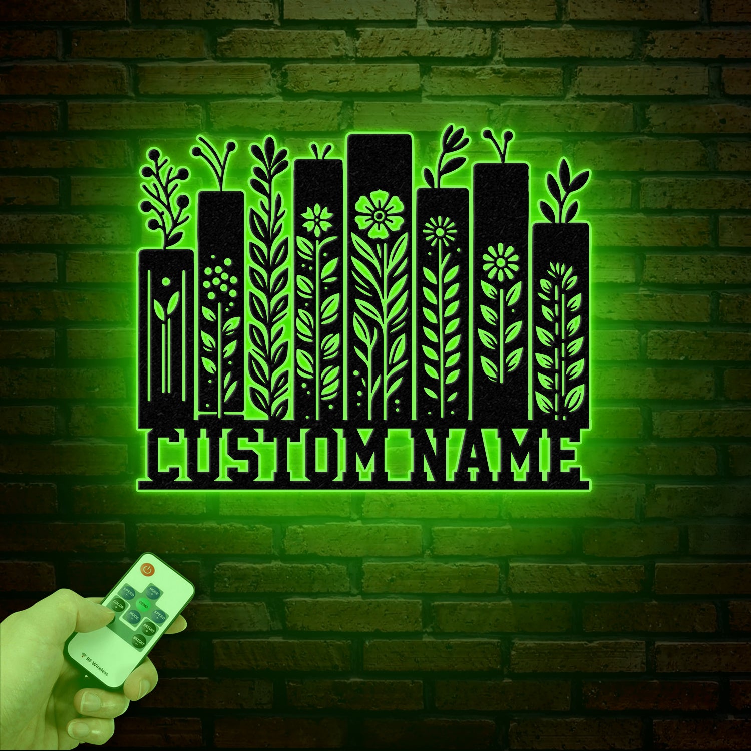 Personalized Books Metal Sign with LED Lights - Custom Bookshelf Wall Art - Library Decor - Bookworm & Reading Room Sign - Book Club Gift