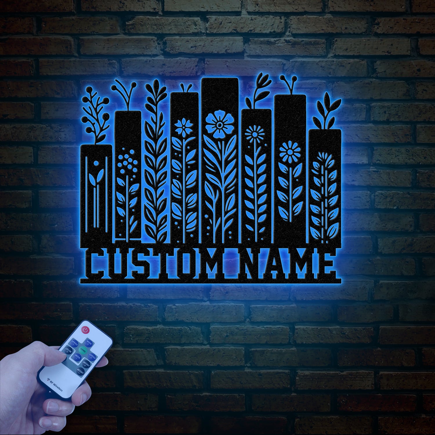Personalized Books Metal Sign with LED Lights - Custom Bookshelf Wall Art - Library Decor - Bookworm & Reading Room Sign - Book Club Gift