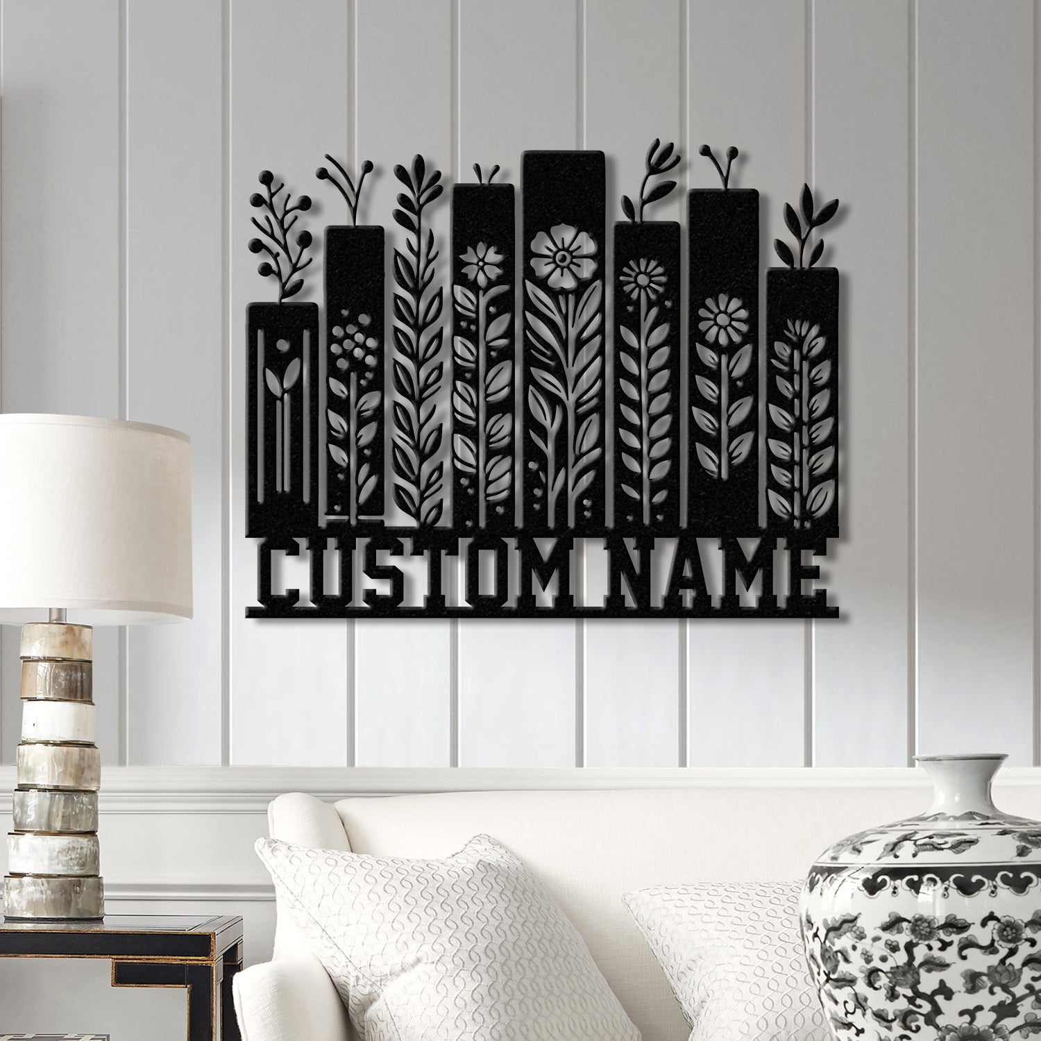 Personalized Books Metal Sign with LED Lights - Custom Bookshelf Wall Art - Library Decor - Bookworm & Reading Room Sign - Book Club Gift