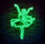 Custom Ballet Name LED Neon Sign - Handmade Wall Light Decor, Personalized Ballet Dancer Gifts, Custom Neon Sign for Dancer Room Decor