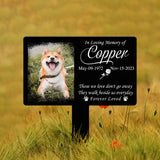 Custom Photo Dog Loss Memorial Stake, Personalized Pet Grave Marker, Photo Tribute Plaque for Bereaved Dog Owners, Dog Remembrance Decor