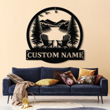 Custom Lakehouse Sign, Personalized Cabin Name Sign, Dad Gift, Lakehouse Decor, Family Name Sign, Outdoor Sign, Christmas Gift