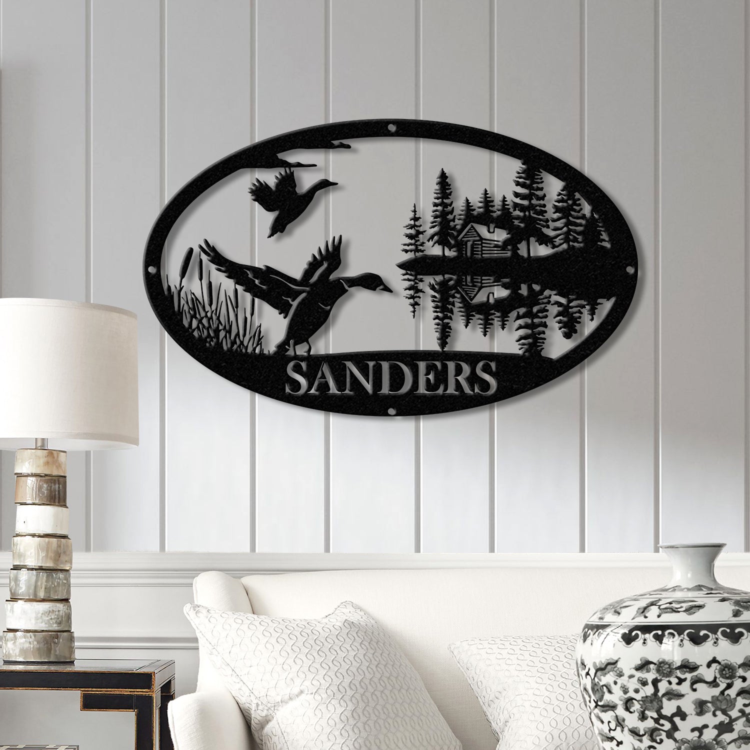 Custom Lakehouse Sign, Personalized Cabin Name Sign, Dad Gift, Lakehouse Decor, Family Name Sign, Outdoor Sign, Christmas Gift