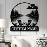 Custom Lakehouse Sign, Personalized Cabin Name Sign, Dad Gift, Lakehouse Decor, Family Name Sign, Outdoor Sign, Christmas Gift