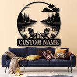 Custom Lakehouse Sign, Personalized Cabin Name Sign, Dad Gift, Lakehouse Decor, Family Name Sign, Outdoor Sign, Christmas Gift