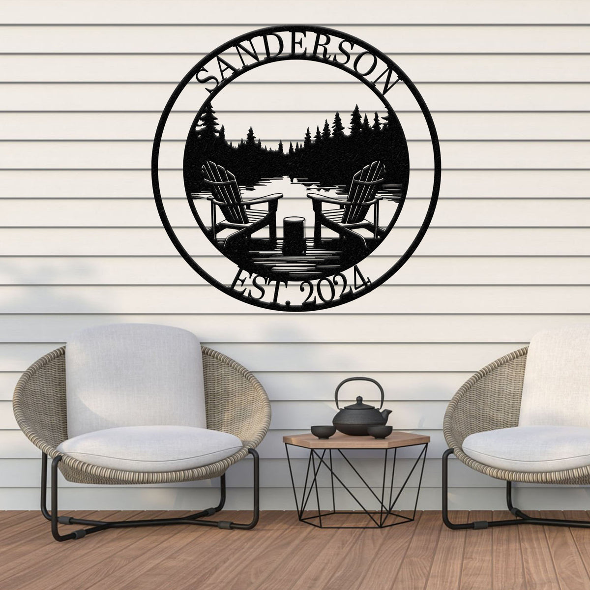 Custom Lakehouse Sign, Personalized Cabin Name Sign, Dad Gift, Lakehouse Decor, Family Name Sign, Outdoor Sign, Christmas Gift