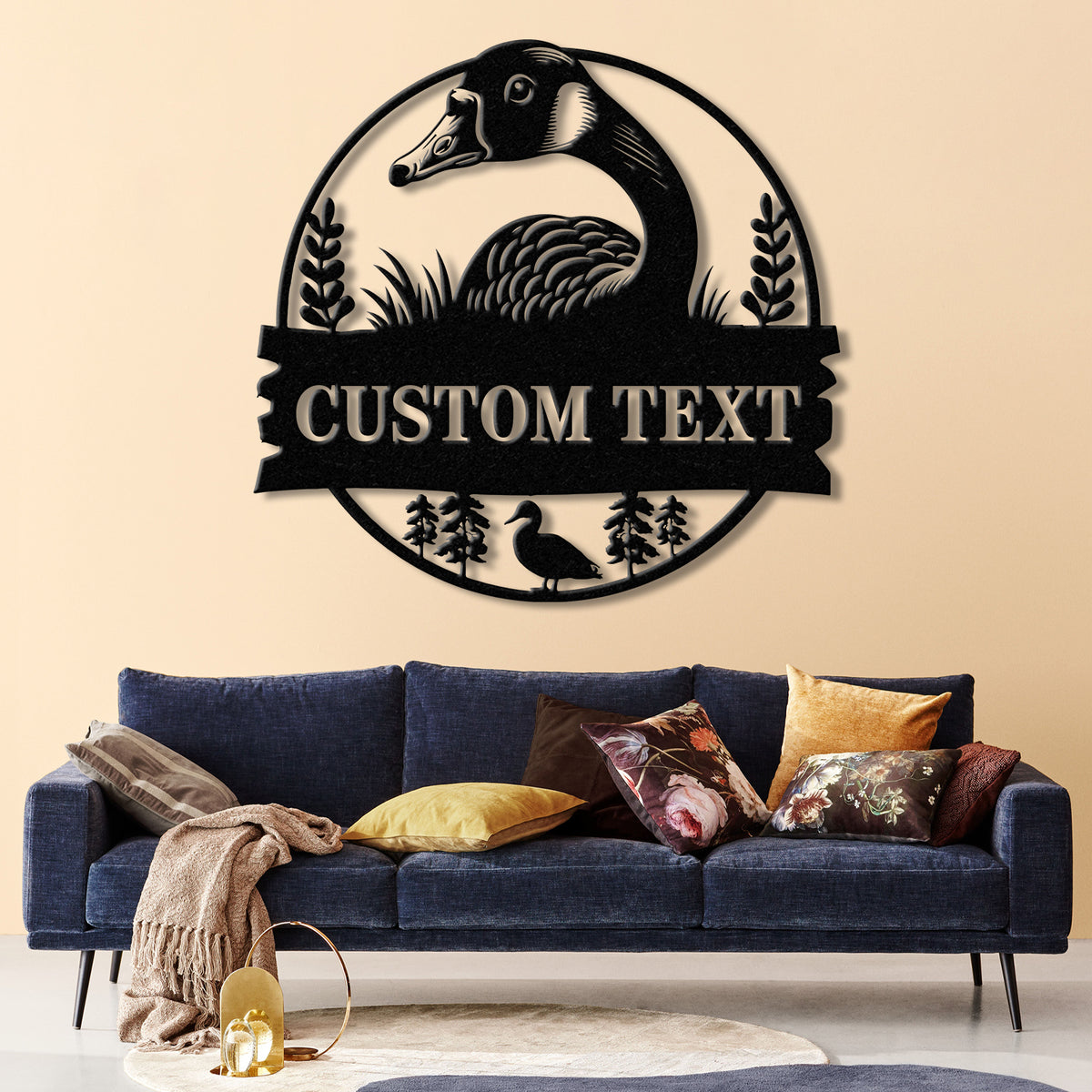 Customized Duck Farm Metal Sign, Quack House Sign, Family Name Metal Sign for Farm House, Duck Hutch Coop Sign, Quack Shack Cabin Decor,