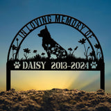 Personalized Chihuahua Memorial Stake, Pet Grave Marker with Stake, Pet Loss Gift, Sympathy Sign, Remembrance Stake for Dogs