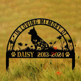 Personalized Chihuahua Memorial Stake, Pet Grave Marker with Stake, Pet Loss Gift, Sympathy Sign, Remembrance Stake for Dogs