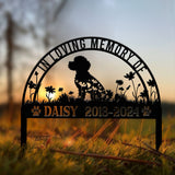 Personalized Goldendoodle Memorial Garden Stake, Custom Golden Doodle Grave Marker Sign, Pet Loss Remembrance Stake, Sympathy Decor