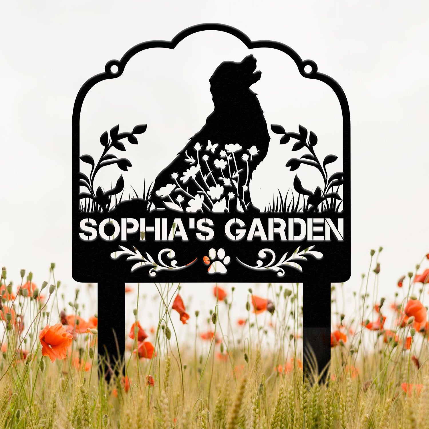 Custom Dog Memorial Stake - Personalized Pet Garden Sign, Dog Grave Marker, Pet Loss Gift, Custom Dog Garden Sign, Remembrance Gift for Pets
