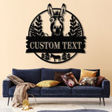 Custom Donkey Farm Metal Sign, Donkey Family Sign, Custom Donkey Farm Name Sign, Donkey Barn Sign, Farmhouse Decor, Gift for Farmer