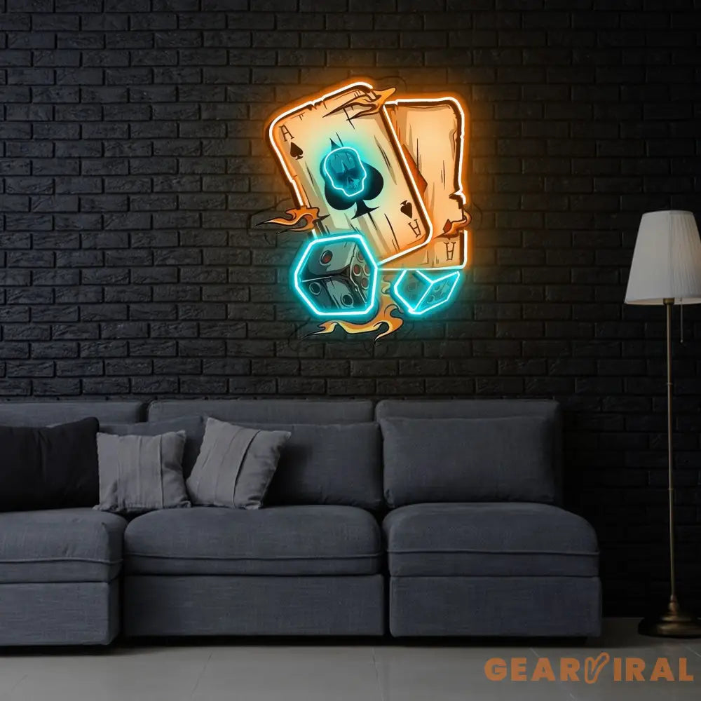 Ace Neon x Acrylic Artwork