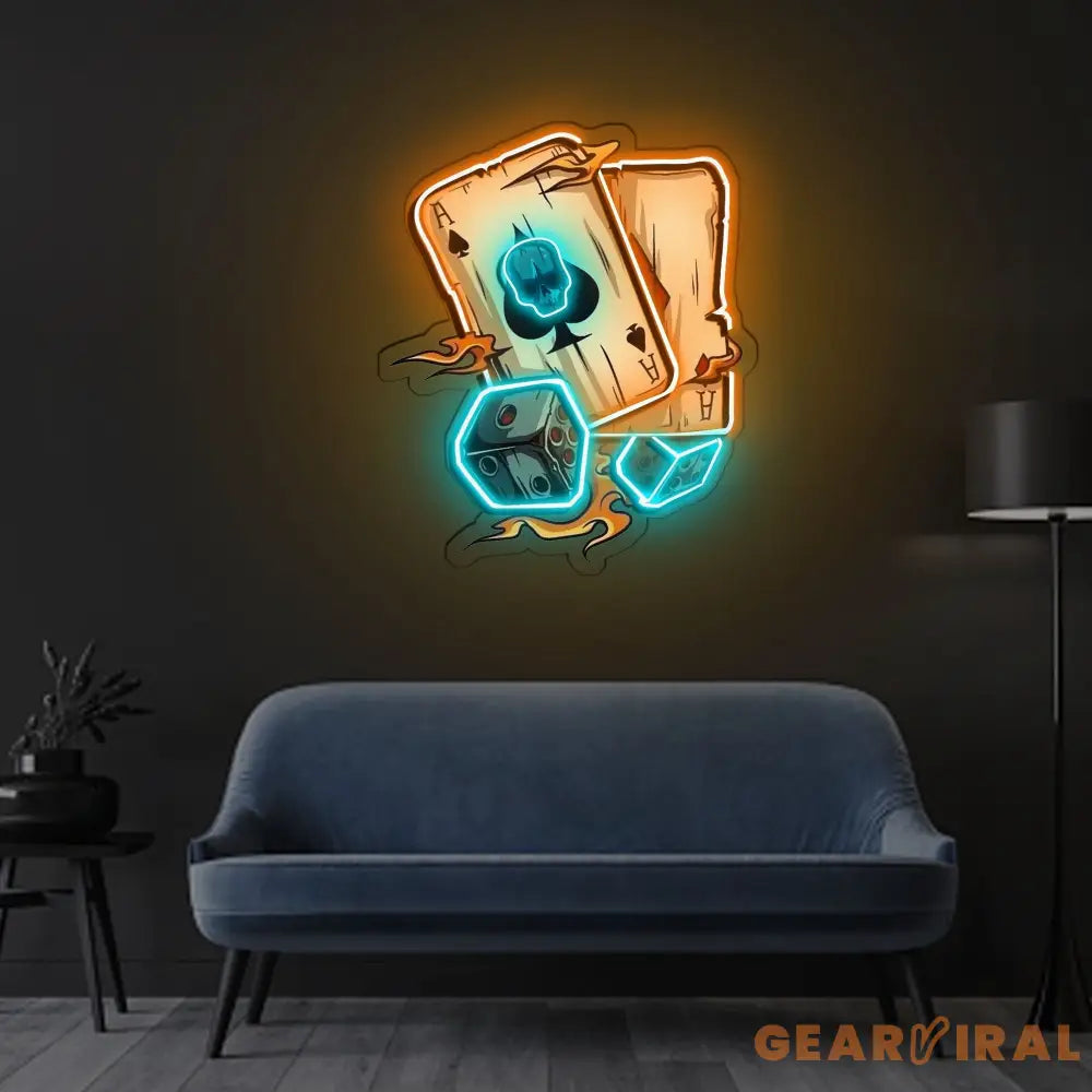 Ace Neon x Acrylic Artwork