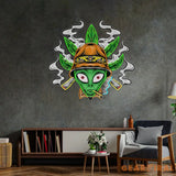 Addict Alien LED Neon Sign Light Pop Art