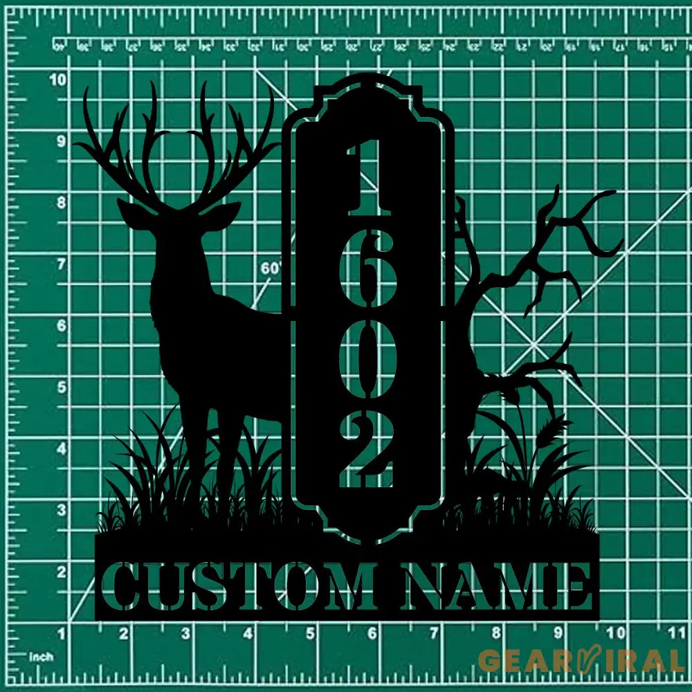 Address Life Tree Metal Sign Personalized Family Name Metal Sign Family LED Wall Decor Personalized Wall Art