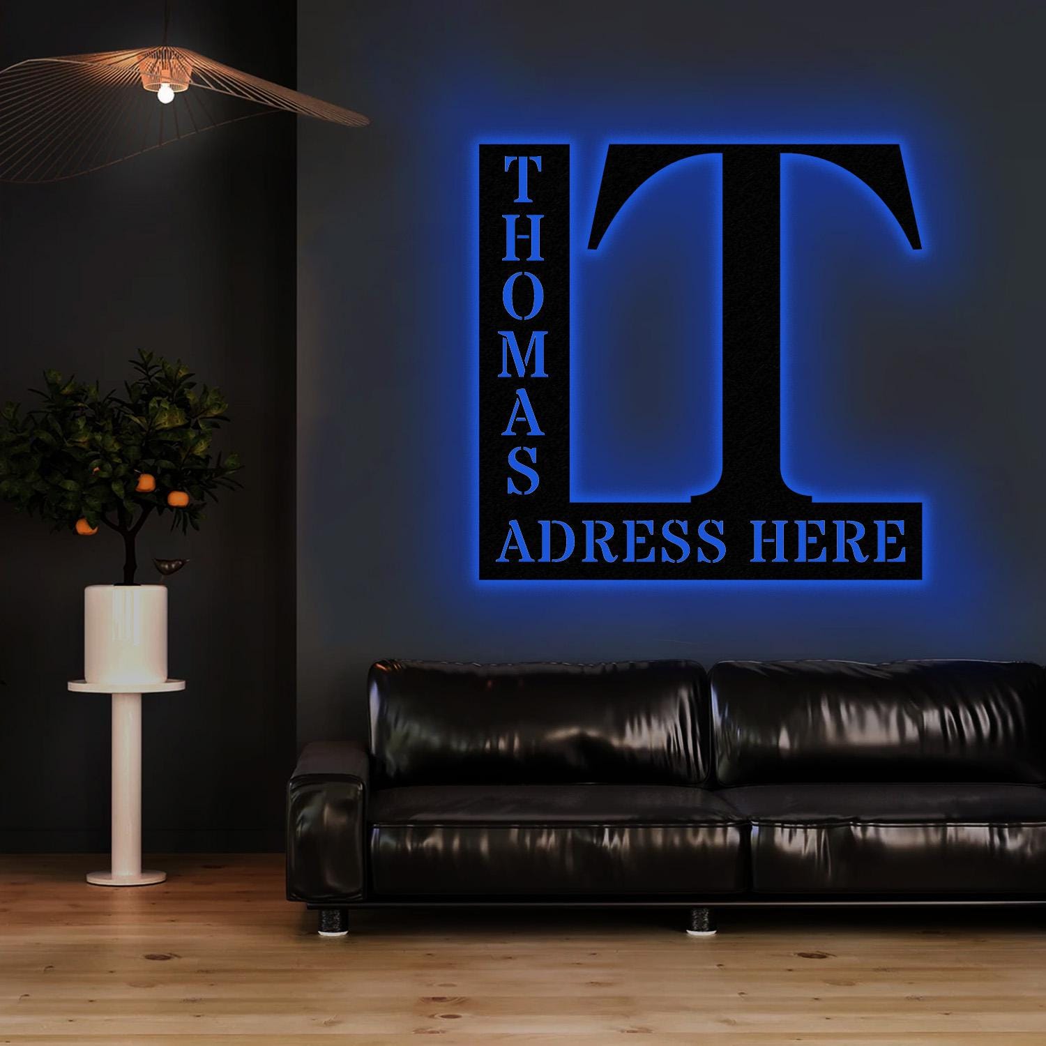 Address Metal House Address Sign, Vertical Address Number Sign, Minimal Address Sign, Home Number, Housewarming Gift, Door Number
