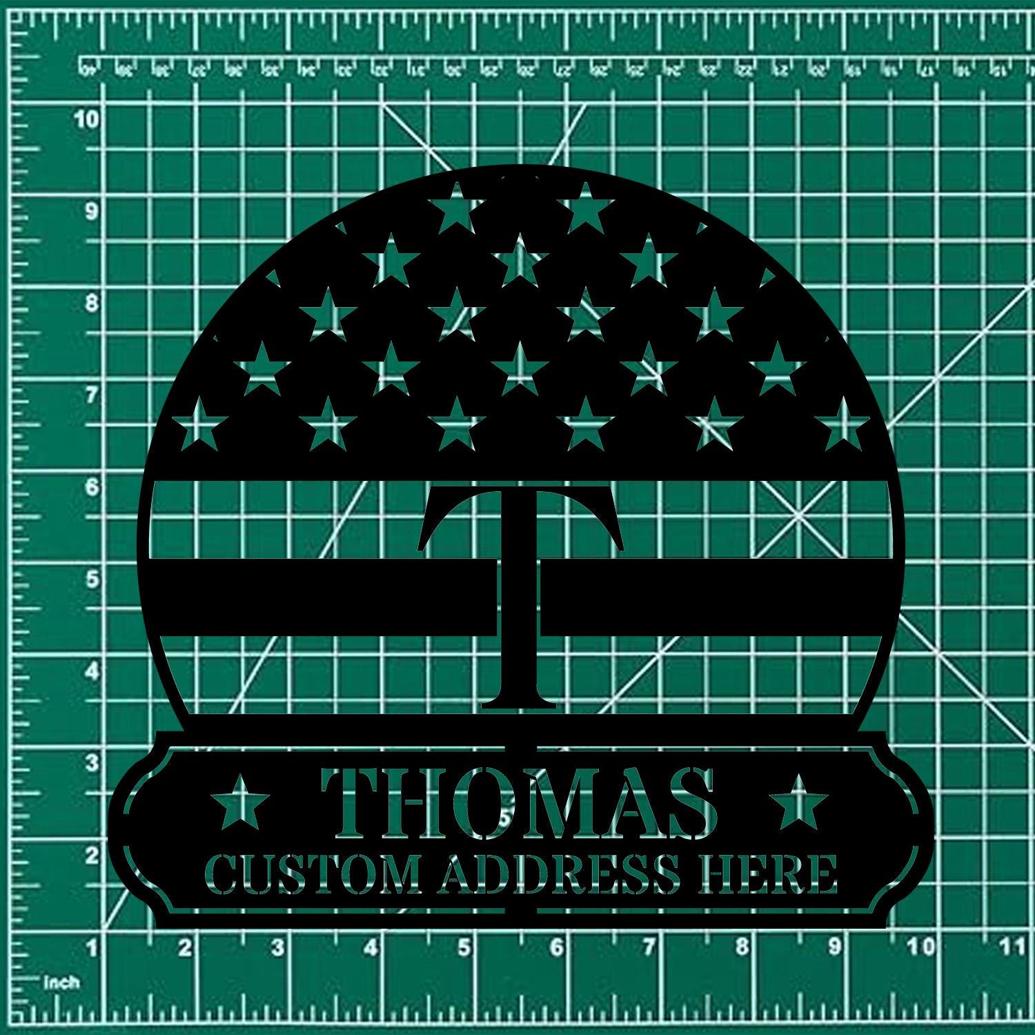 Address USA Metal House Address Sign, Vertical Address Number Sign, Minimal Address Sign, Home Number, Housewarming Gift, Door Number