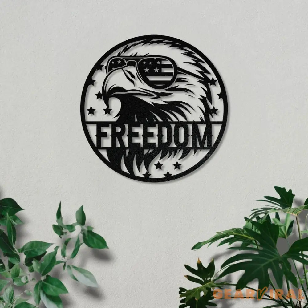 American Eagle Custom Metal Wall Art American Flag Wall Decor US Large Metal Eagle Wall Sign Patriotic Gift Custom