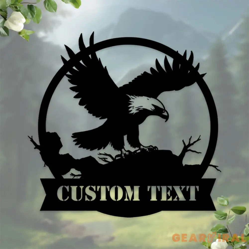 American Eagle Metal Wall Art American Flag Wall Decor US Large Metal Eagle Wall Sign Fourth of July Independence Day