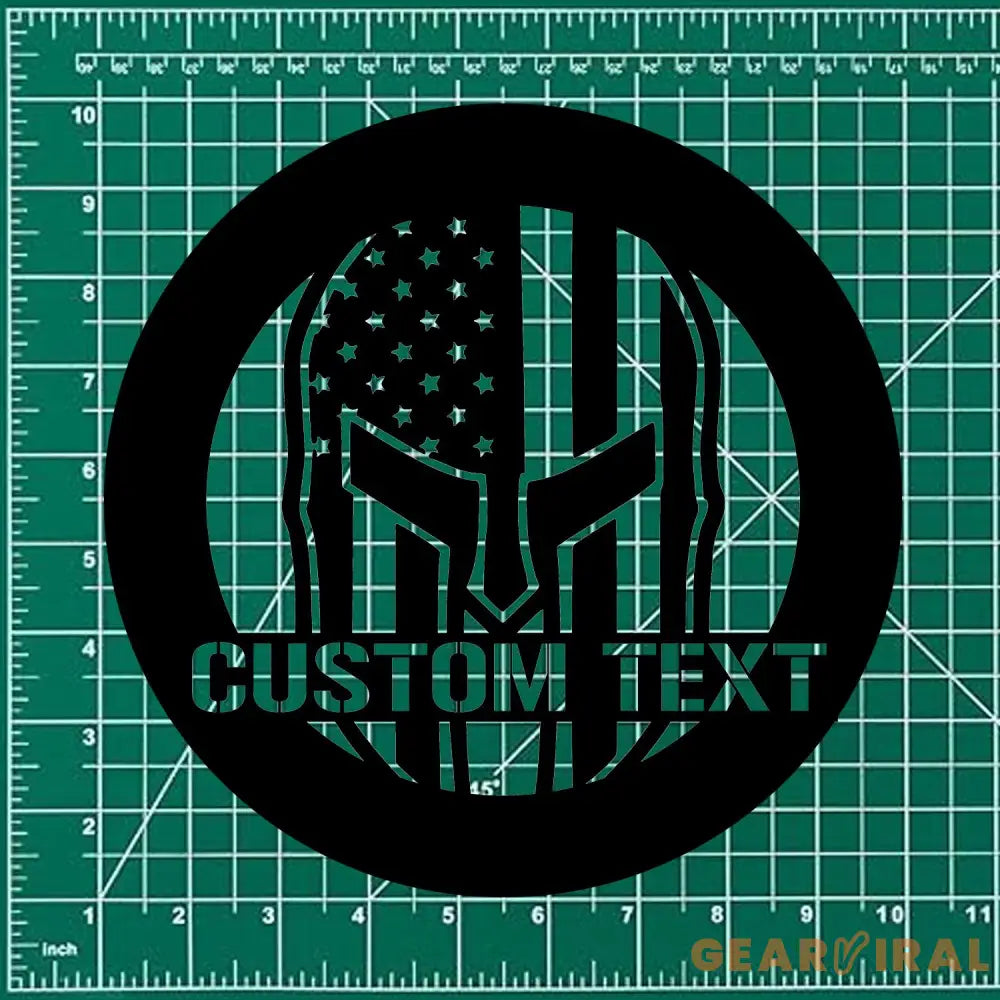 American Metal House Metal Sign Veteran Metal Sign Housewarming Outdoor Door Decor Patriotic Wall Art Perfect Gift for