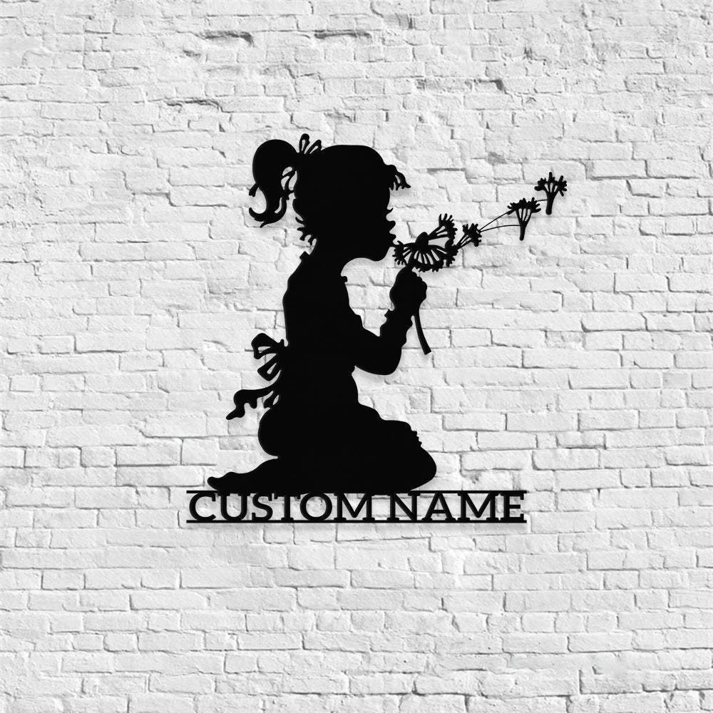 Angle Monograms Name Metal Sign, Personalized Princess Room Name Led Sign, Outdoor Door Decor,  Address Wall Art, Gift for Housewarming