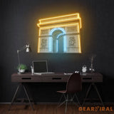 Arc de Triomphe Led Neon Acrylic Artwork