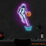 ’Astroballer’ Neon x Acrylic Artwork