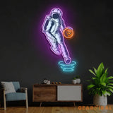 ’Astroballer’ Neon x Acrylic Artwork