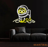 Astronaut Cat Sitting on The Moon Neon Sign Led Neon Lights for Wall Decor Light Up Signs for Bedroom Party Decorations