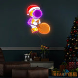Astronaut Christmas 2 Led Neon Acrylic Artwork