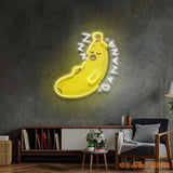 Banana Sleep LED Neon Sign Light Pop Art