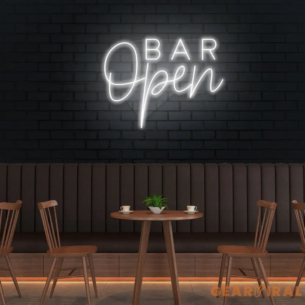 Bar Open Led Neon Sign Light