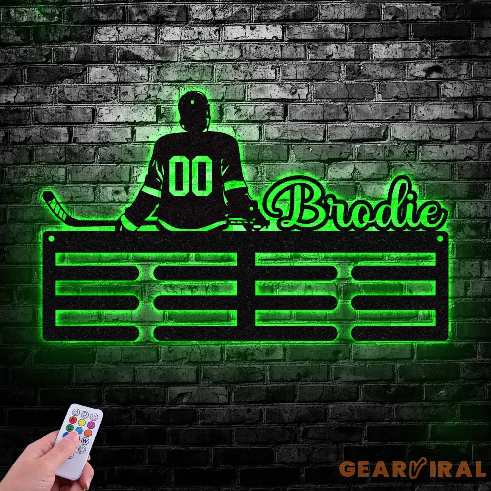 Baseball Custom Name Medal Hanger - Medal Display Sports Medals Kids Room Sports Decor Baseball Athletic Awards